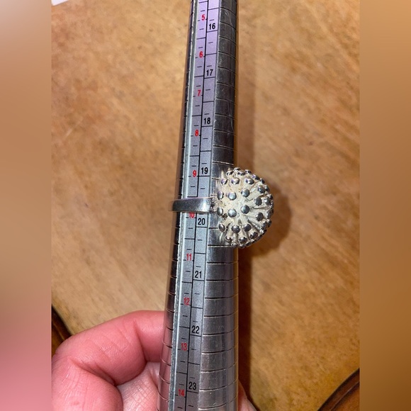 Silver 925 Starburst Ring - Picture 11 of 11